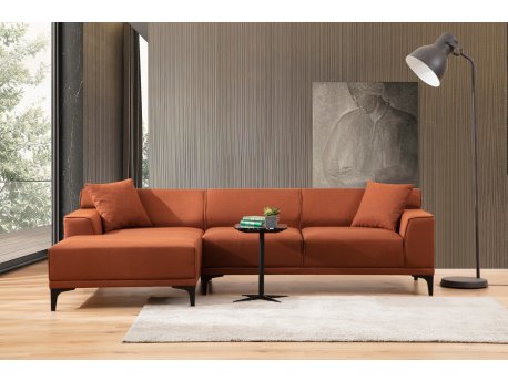 Atelier del Sofa Ugaona garnitura Petra L Corner Orange