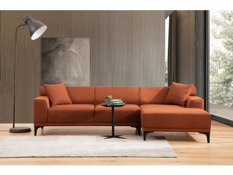 Atelier del Sofa Ugaona garnitura Petra R Corner Orange