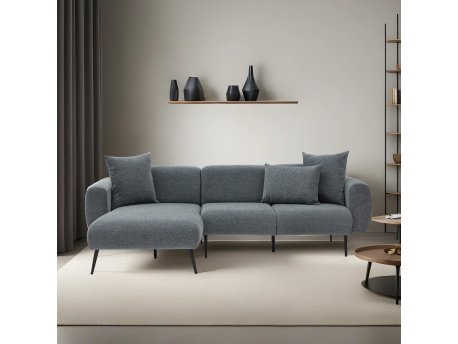 Atelier del Sofa Ugaona garnitura Side Left Anthracite