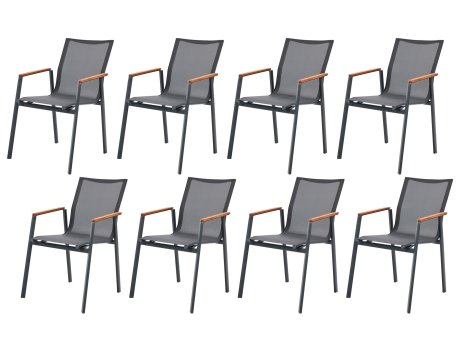 HANAH HOME Set baštenskih stolica Next Chair Set 8