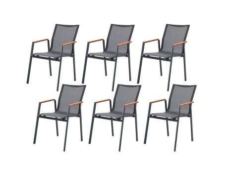 HANAH HOME Set baštenskih stolica Next Chair Set 6