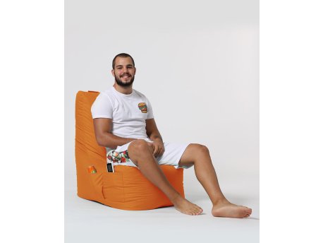 Atelier del Sofa Lazy bag Diamond Orange