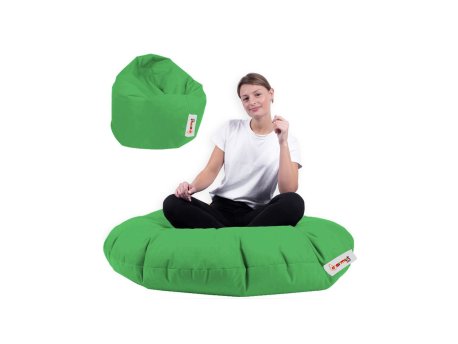 Atelier del Sofa Lazy bag Iyzi 100 Cushion Pouf Pistachio Green