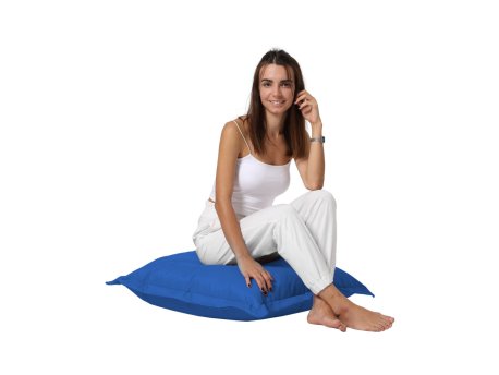 Atelier del Sofa Podni jastuk Cushion Pouf 70x70 Blue