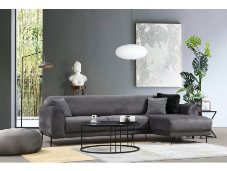 Atelier del Sofa Ugaona garnitura Image Corner Right ( L3 Chl ) Anthracite