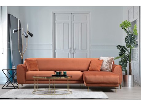Atelier del Sofa Ugaona garnitura Image Corner Right ( L3 Chl ) Cinnamon