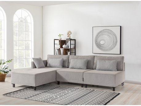 Atelier del Sofa Ugaona garnitura Matris Left Grey