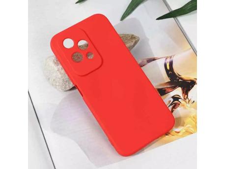 TERACELL Maska Soft Velvet za Honor 200 Lite crvena