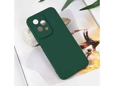 TERACELL Maska Soft Velvet za Honor 200 Lite tamno zelena