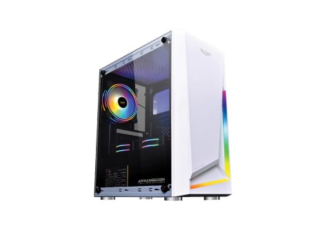 ARMAGGEDDON Nimitz N5 Aurora White midi kućište