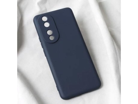 TERACELL Maska Soft Velvet za Honor 90 tamno plava