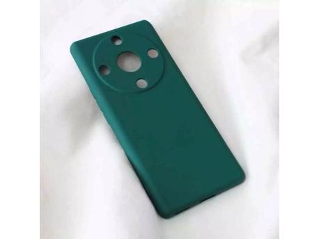 TERACELL Maska Soft Velvet za Honor Magic 5 Lite tamno zelena