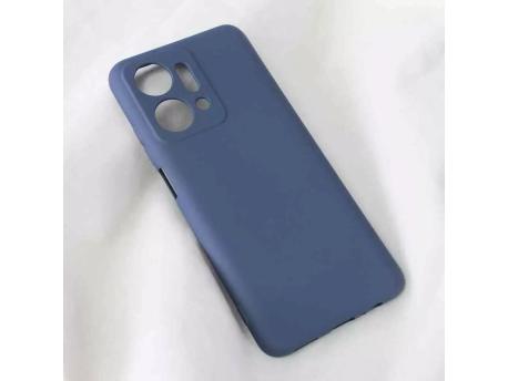 TERACELL Maska Soft Velvet za Honor X7a tamno plava