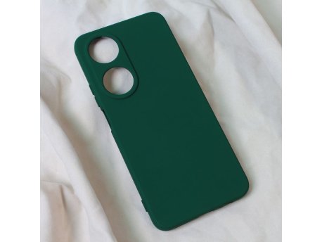 TERACELL Maska Soft Velvet za Honor X7b tamno zelena
