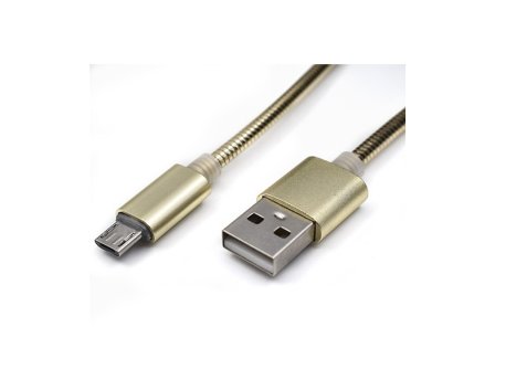 KETTZ USB metalni kabl Mikro 1m MAB-K010 Gold