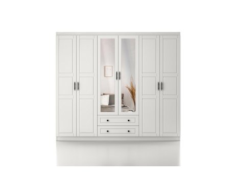 HANAH HOME Ormar Bahar 606 White