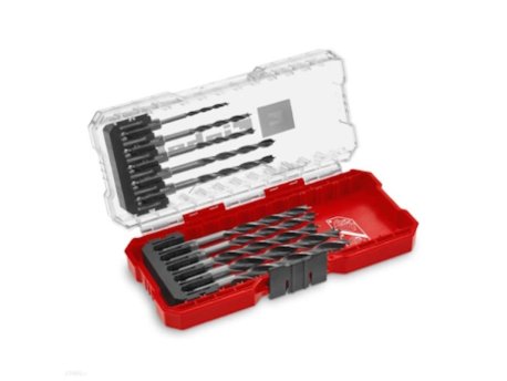 EINHELL Set burgija za drvo C 45 prihvat E6.3-1/4'' 3-8mm S-Case 10/1 49108733