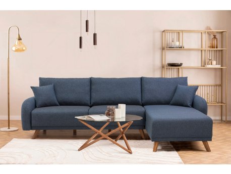 Atelier del Sofa Ugaona garnitura Hera 1 Corner Dark Blue