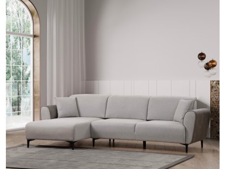 Atelier del Sofa Ugaona garnitura Aren Left Grey