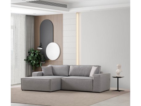 Atelier del Sofa Ugaona garnitura Pırlo Corner Left Light Grey