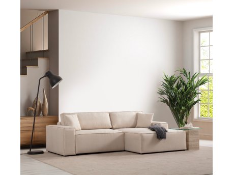 Atelier del Sofa Ugaona garnitura Pırlo Corner Right Ecru