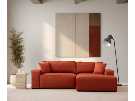 Atelier del Sofa Ugaona garnitura Pırlo Corner Right Orange
