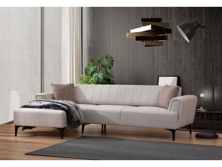 Atelier del Sofa Ugaona garnitura Hamlet Left Ecru