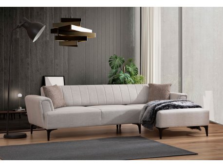 Atelier del Sofa Ugaona garnitura Hamlet Right Ecru