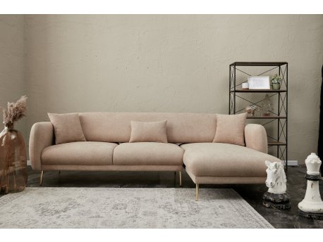 Atelier del Sofa Ugaona garnitura Simena Right Beige