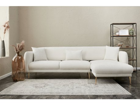 Atelier del Sofa Ugaona garnitura Simena Right Cream