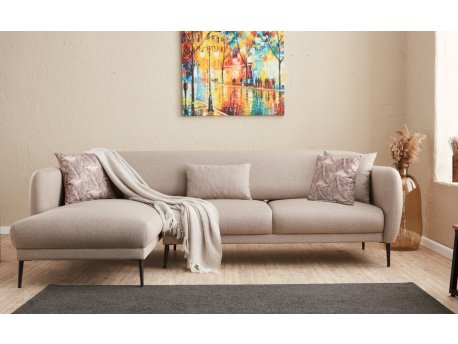 Atelier del Sofa Ugaona garnitura Venus L Cream