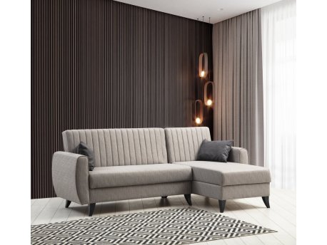 Atelier del Sofa Ugaona garnitura Alkon Light Grey