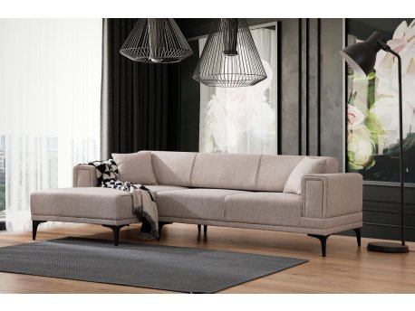 Atelier del Sofa Ugaona garnitura Horizon Left Light Brown