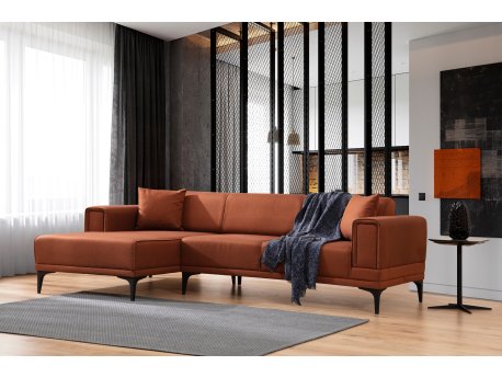 Atelier del Sofa Ugaona garnitura Horizon Left Tile Red