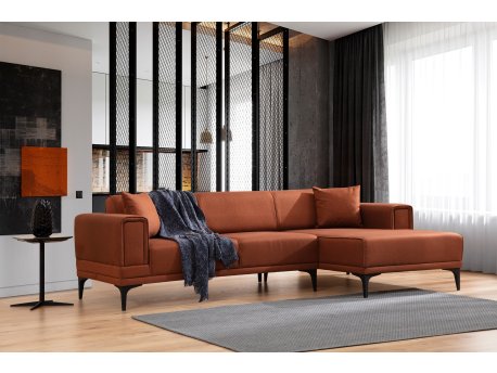 Atelier del Sofa Ugaona garnitura Horizon Right Tile Red
