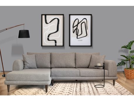 Atelier del Sofa Ugaona garnitura Nero NQ6 149