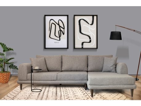 Atelier del Sofa Ugaona garnitura Nero NQ6 150