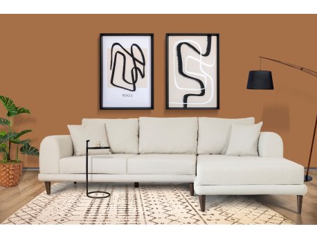 Atelier del Sofa Ugaona garnitura Nero NQ6 186
