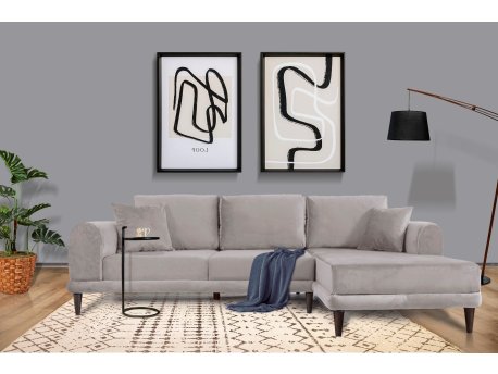 Atelier del Sofa Ugaona garnitura Nero NQ6 249