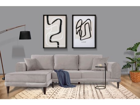 Atelier del Sofa Ugaona garnitura Nero NQ6 250