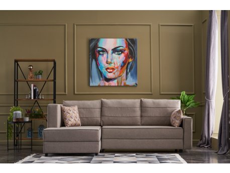 Atelier del Sofa Ugaona garnitura Ece Left Cream