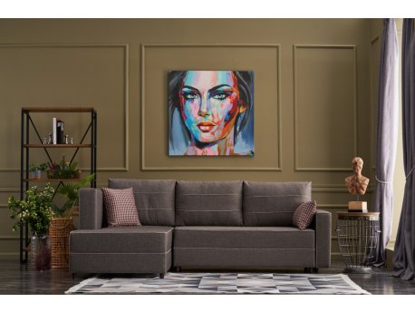 Atelier del Sofa Ugaona garnitura Ece Left Brown