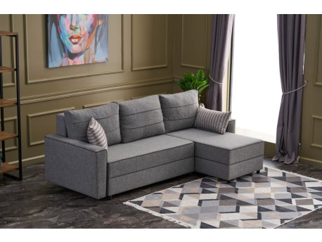 Atelier del Sofa Ugaona garnitura Ece Right Grey