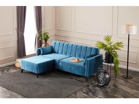 Atelier del Sofa Ugaona garnitura Ova Turquoise
