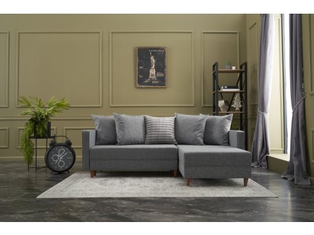 Atelier del Sofa Ugaona garnitura Aydam Right Grey