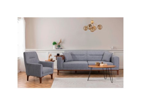 Atelier del Sofa Sofa i fotelja Liones Grey