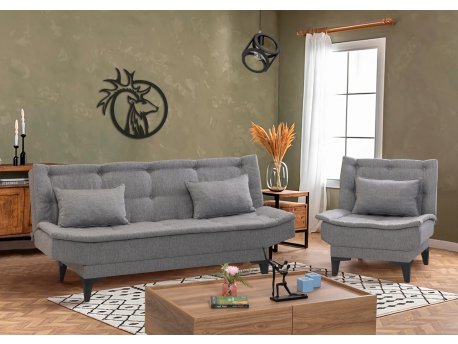 Atelier del Sofa Sofa i fotelja Santo S 1008 Grey