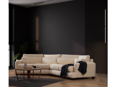 Atelier del Sofa Sofa River 4 Seater Right (L2 Xc Right) Beige