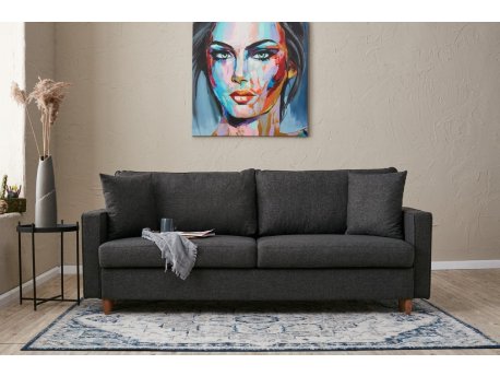 Atelier del Sofa Sofa trosed Eva Anthracite