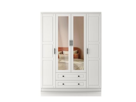 HANAH HOME Ormar Bahar 604 White